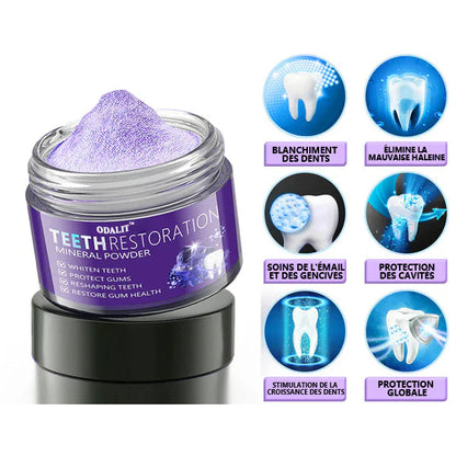 ODALIT™ 𝐓𝐞𝐞𝐭𝐡 𝐑𝐞𝐬𝐭𝐨𝐫𝐚𝐭𝐢𝐨𝐧 𝐏𝐨𝐮𝐝𝐫𝐞 𝐌𝐢𝐧é𝐫𝐚𝐥𝐞👨‍⚕️(𝐑𝐞𝐜𝐨𝐦𝐦𝐚𝐧𝐝é 𝐩𝐚𝐫 𝐀𝐬𝐬𝐨𝐜𝐢𝐚𝐭𝐢𝐨𝐧 𝐃𝐞𝐧𝐭𝐚𝐢𝐫𝐞 𝐅𝐫𝐚𝐧ç𝐚𝐢𝐬𝐞)