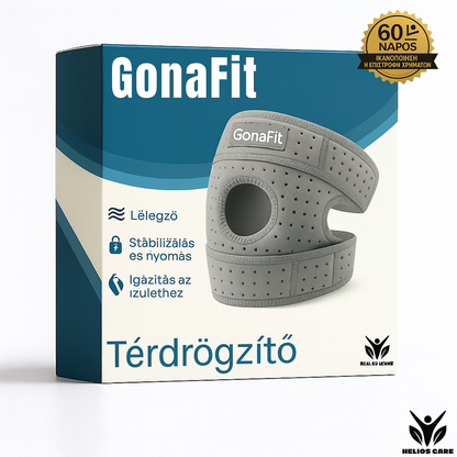GonaFit térdrögzítő – azonnali fájdalomcsillapítás és teljes mozgástámogatás